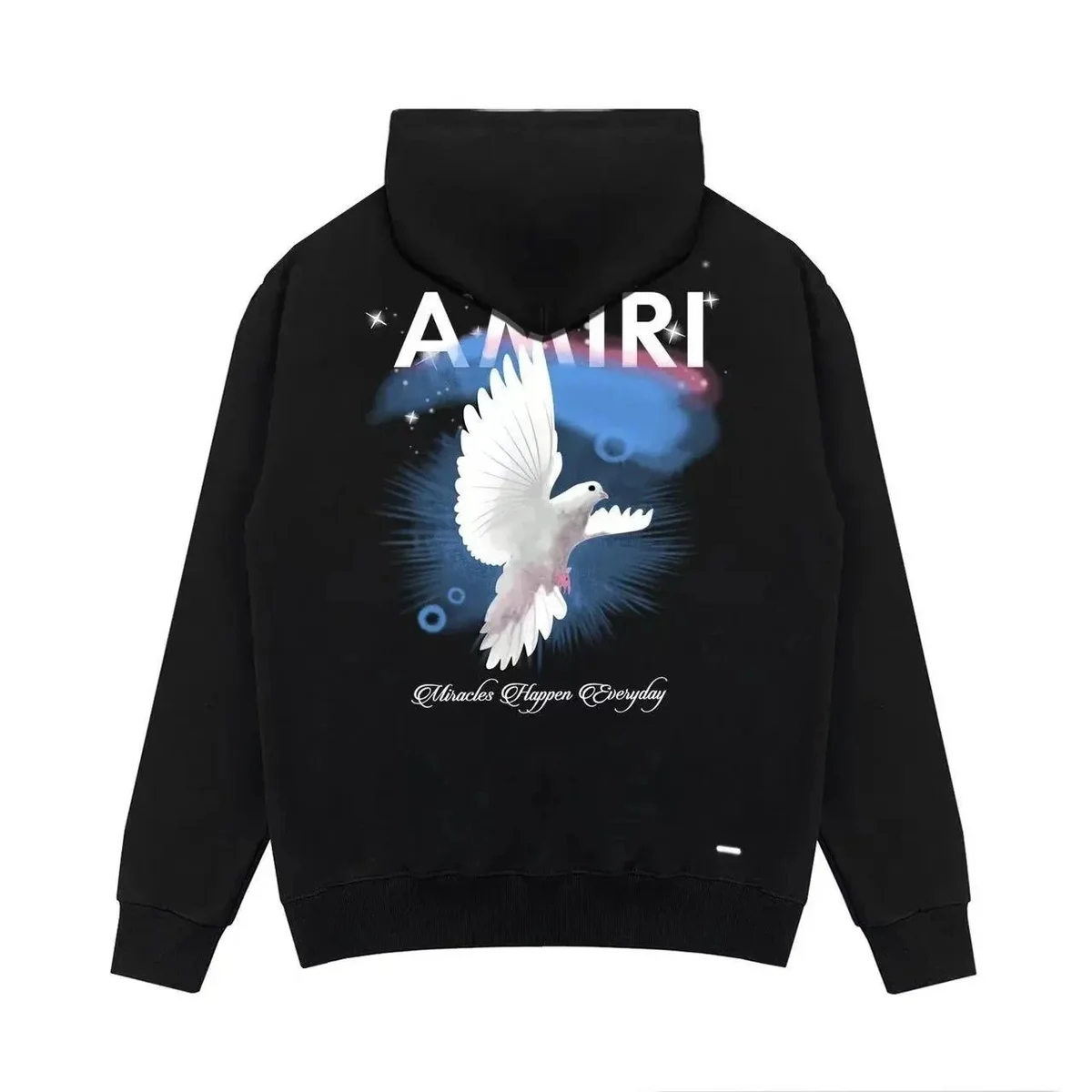 Amiri Amiri Black Dove Hoodie Black - 1