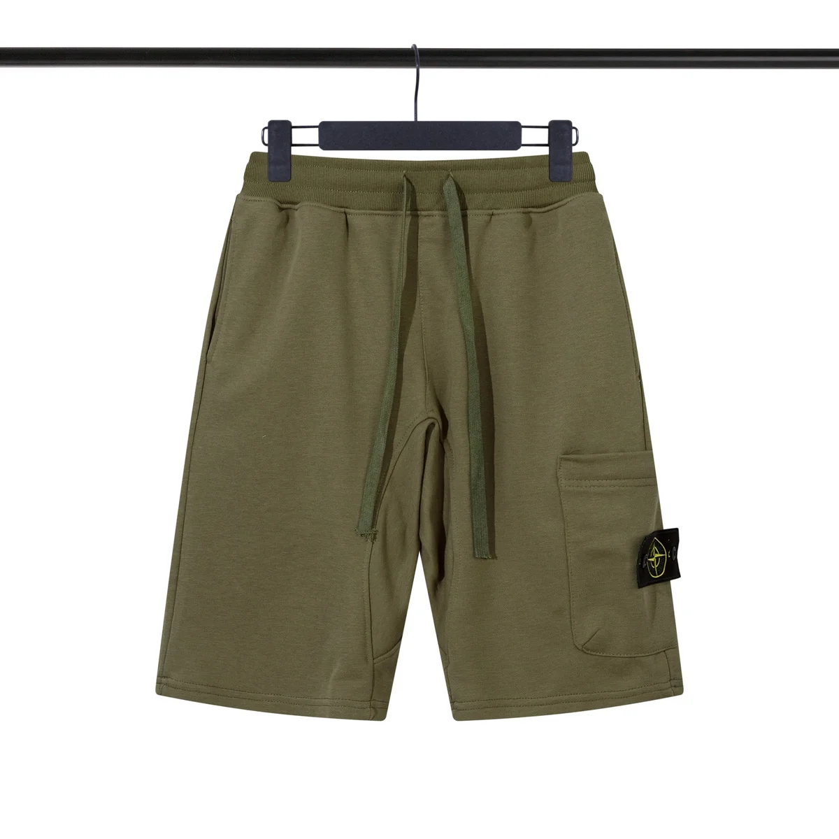 Stone Island Stone Island 15 Olive Green Cargo Shorts Green