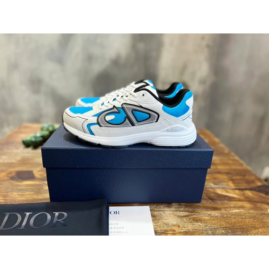 Dior Dior CD Logo White/Blue Sneakers White