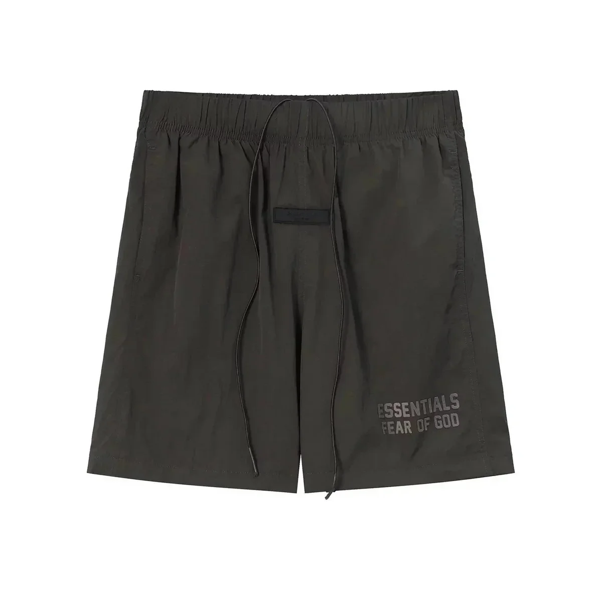 Fear of God Fear of God Essentials Dark Olive Shorts Multicolor - 1