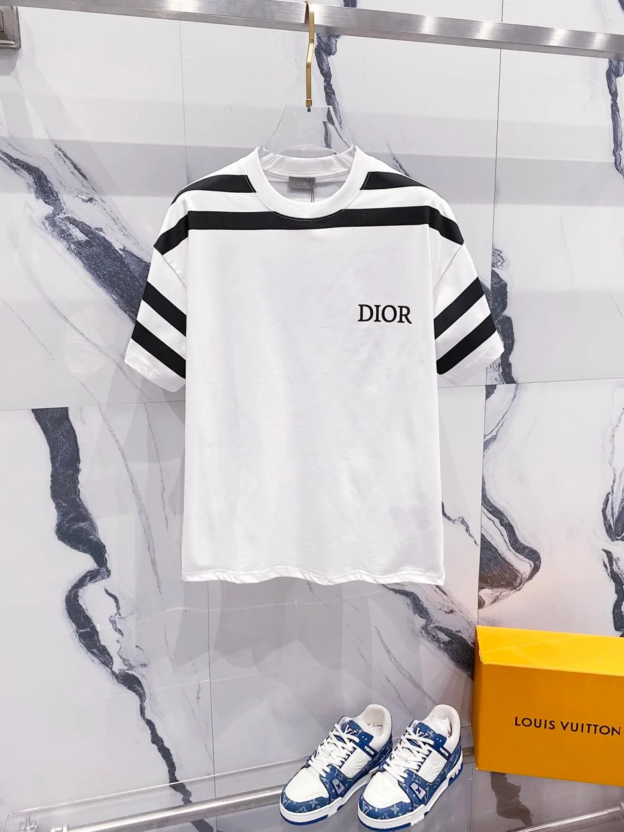Dior Dior Classic Logo White & Black T-Shirt White - 1