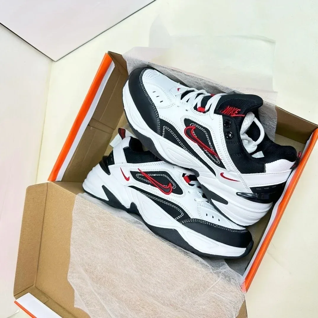 Nike Nike M2K Tekno Black/Red Sneakers Black - 1