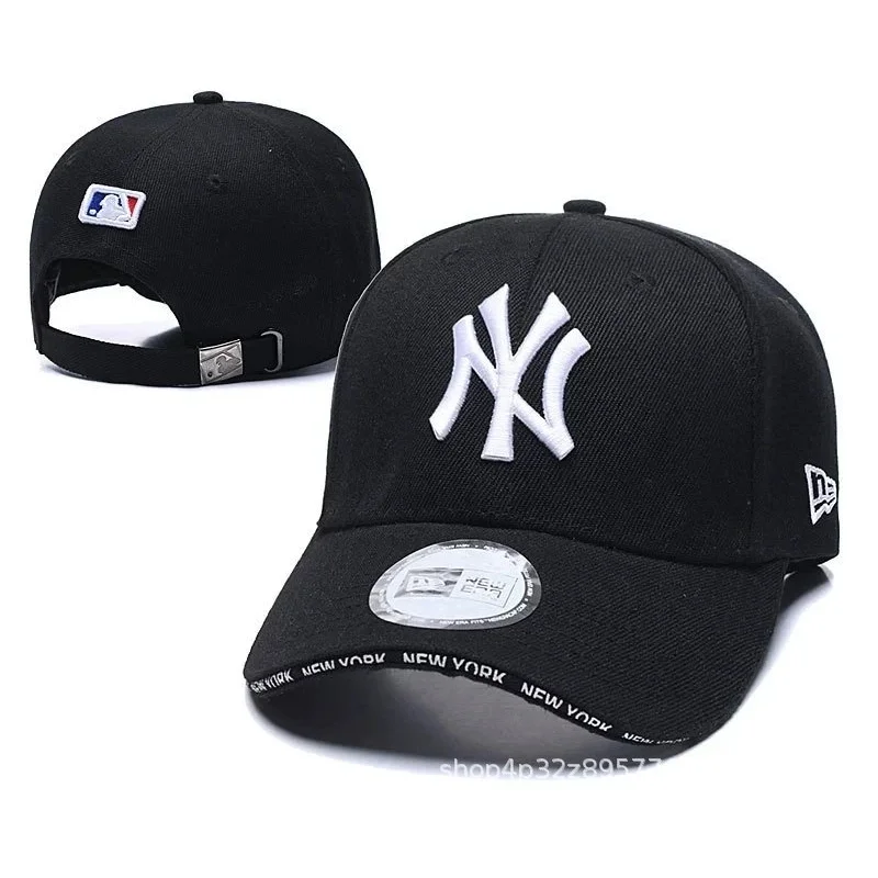 New Era New Era NY Yankees Black/White Baseball Cap Black - 1
