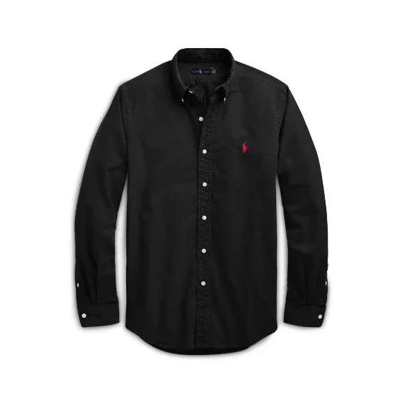 Polo Ralph Lauren Polo Ralph Lauren Black Classic Logo Shirt Black - 1