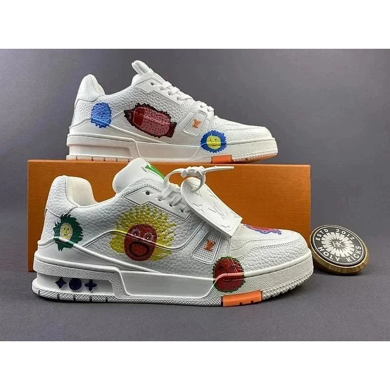 Louis Vuitton Louis Vuitton LV Trainer White Multicolor Sneakers White