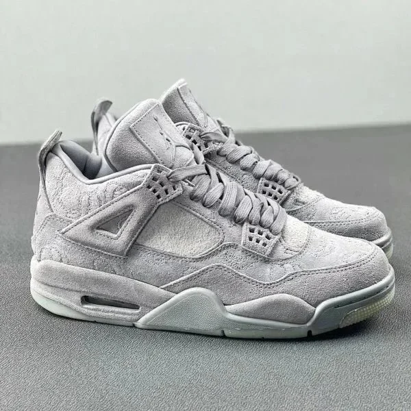 Jordan Air Jordan Air Jordan 4 Wings Grey Sneakers Grey - 1