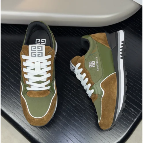 Givenchy Givenchy 4G Monogram Olive Green/Brown Sneakers Green