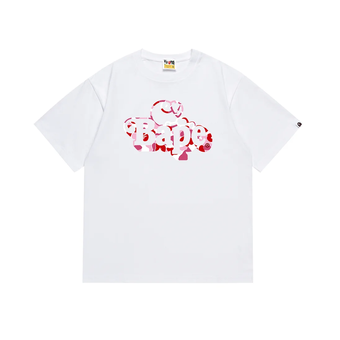 A Bathing Ape A Bathing Ape BAPE STA White Red Camo T-Shirt White - 1