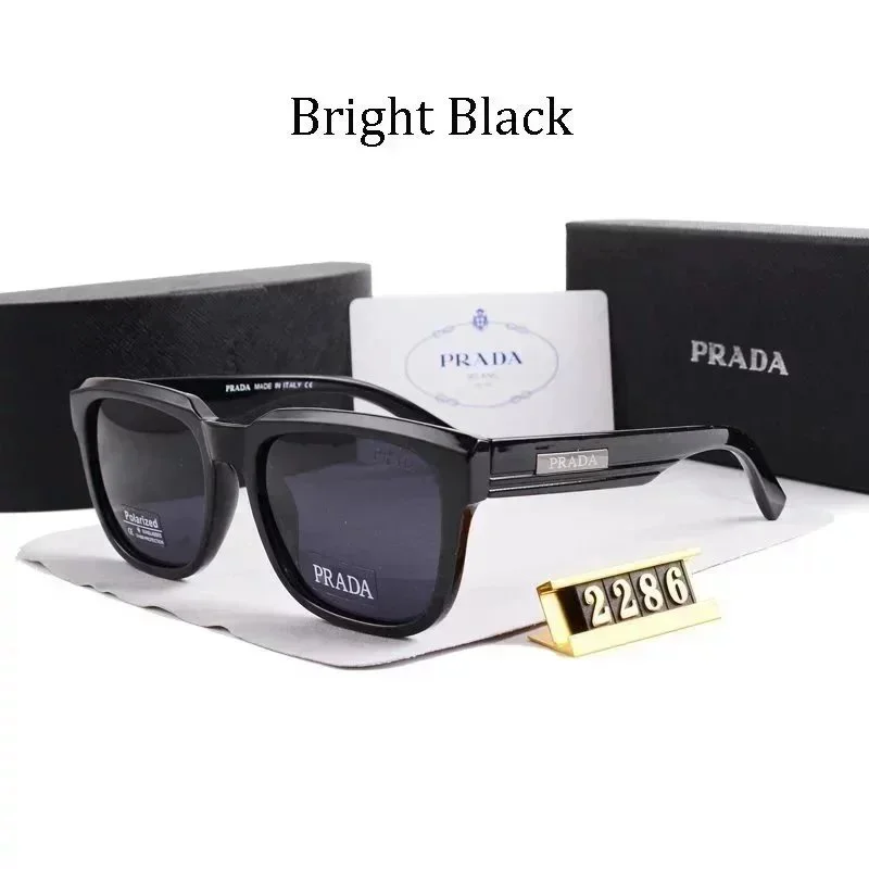 Prada Prada Bright Black Sunglasses Black