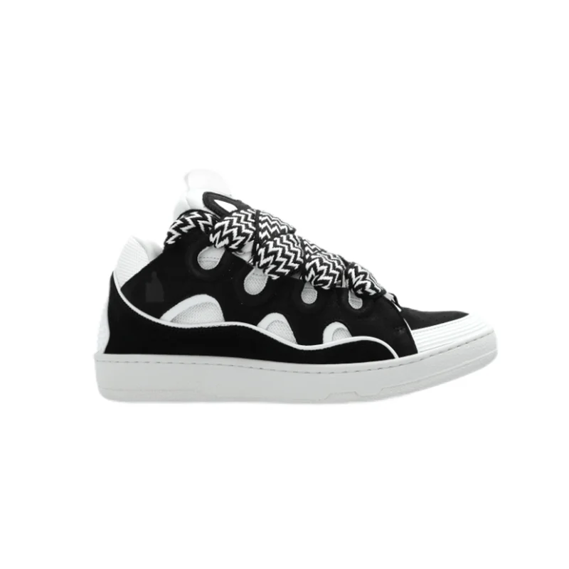 Rick Owens Rick Owens Geobasket Black/White Sneaker Black - 1