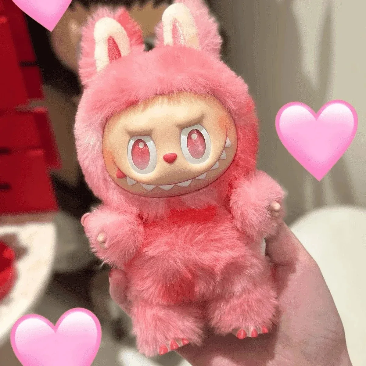 Other Cute Pink Plush Bunny Toy Pink - 1