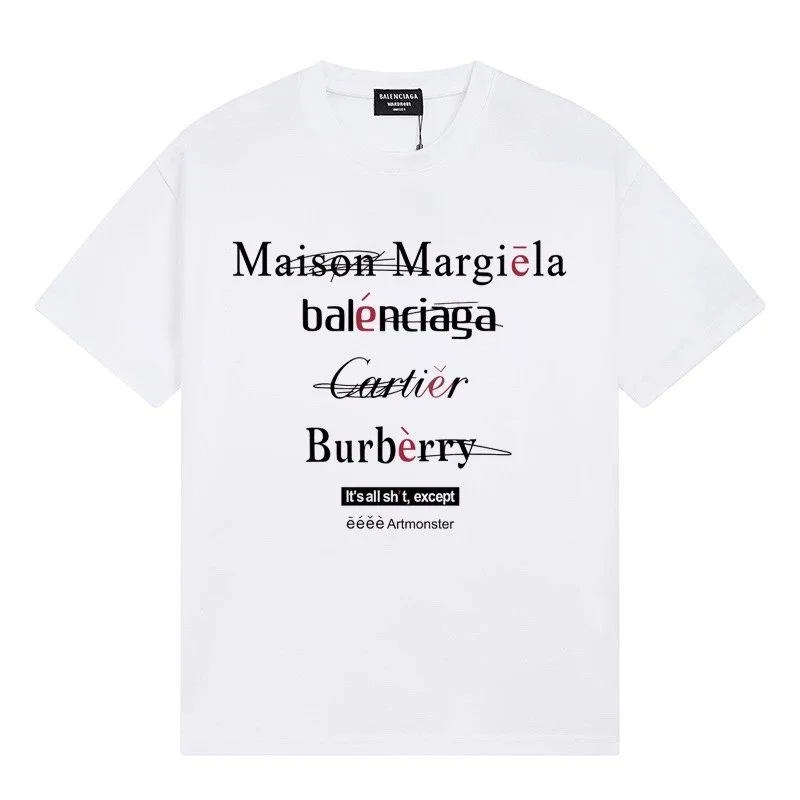 Balenciaga Balenciaga It's All Sh T Except Artmonster White T-Shirt White - 1