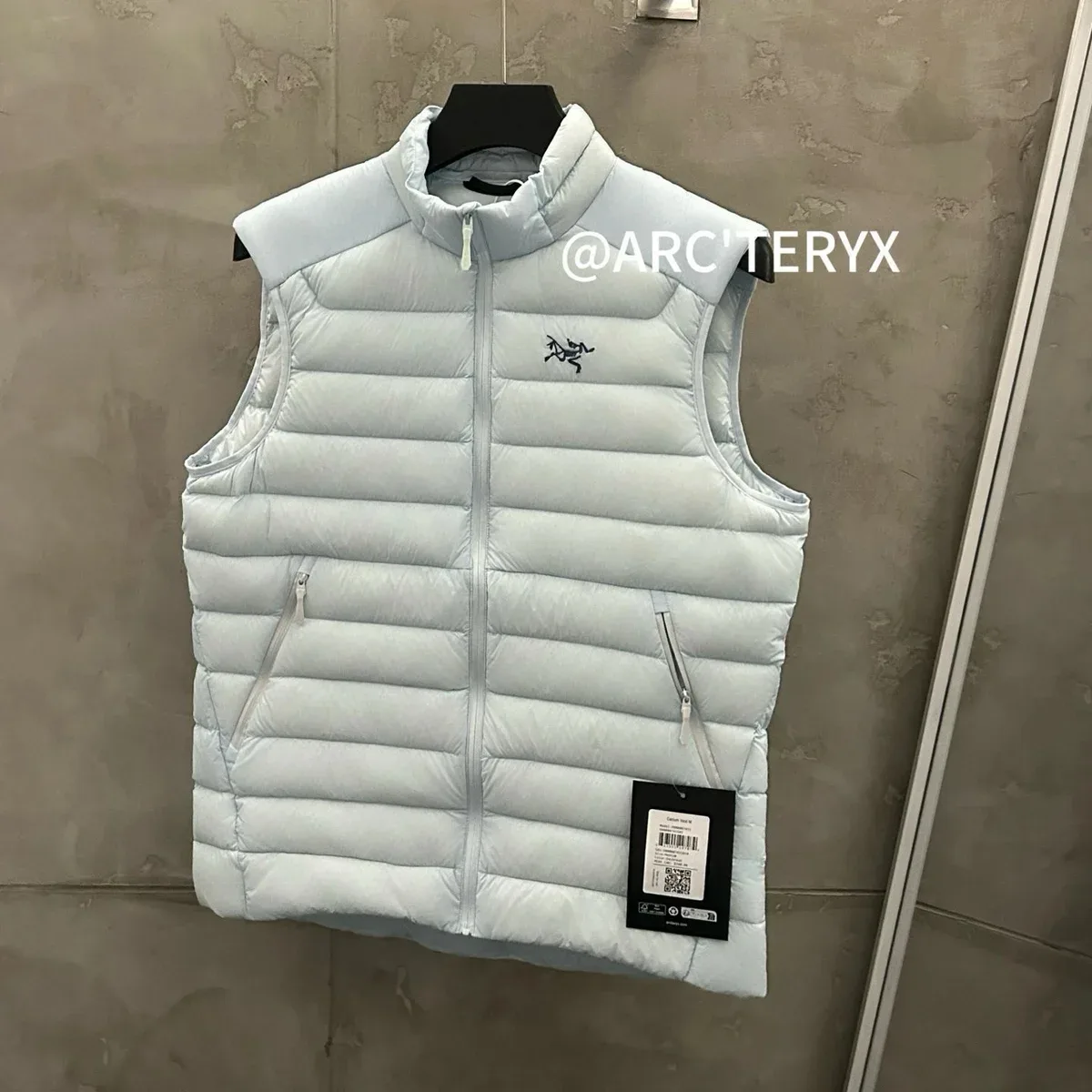 Arc'teryx Arc'teryx Cerium排骨马甲破晓蓝 Lightweight Puffer Vest Blue