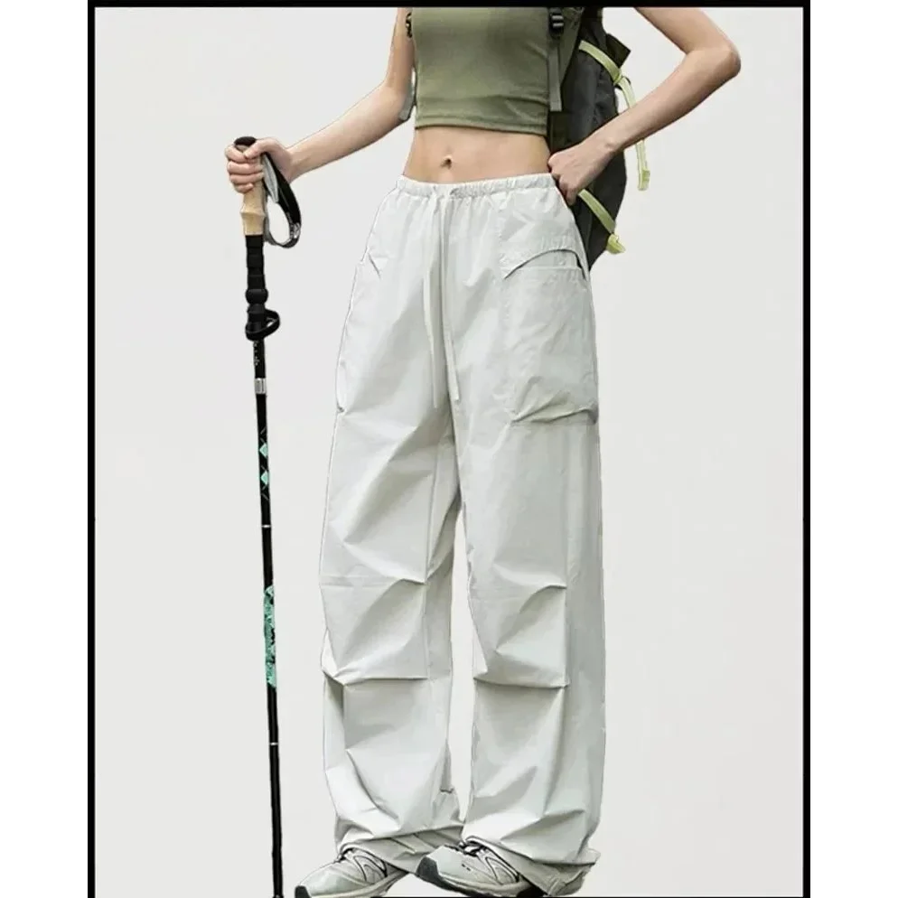 Other Unisex Cargo Pants Beige Outdoor Trousers Beige - 1