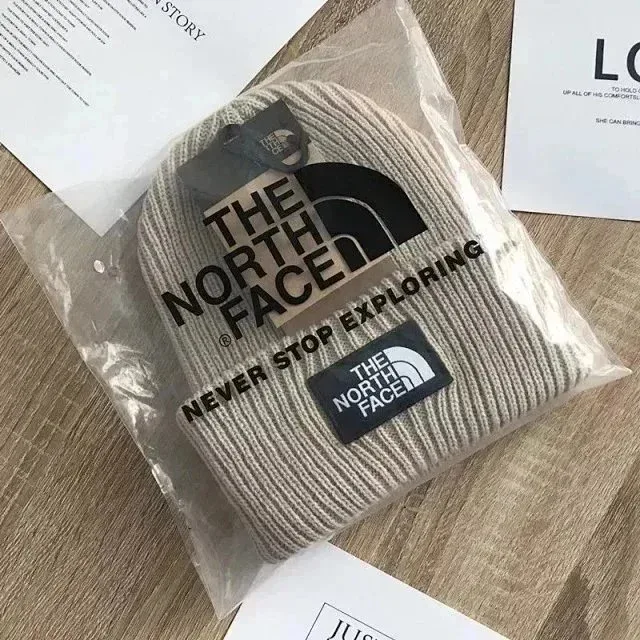 The North Face The North Face Beige Beanie Beige