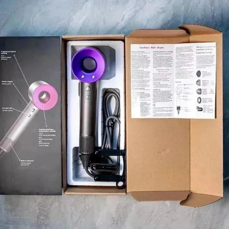 Dyson Dyson Supersonic Hair Dryer Purple & Silver Purple - 1