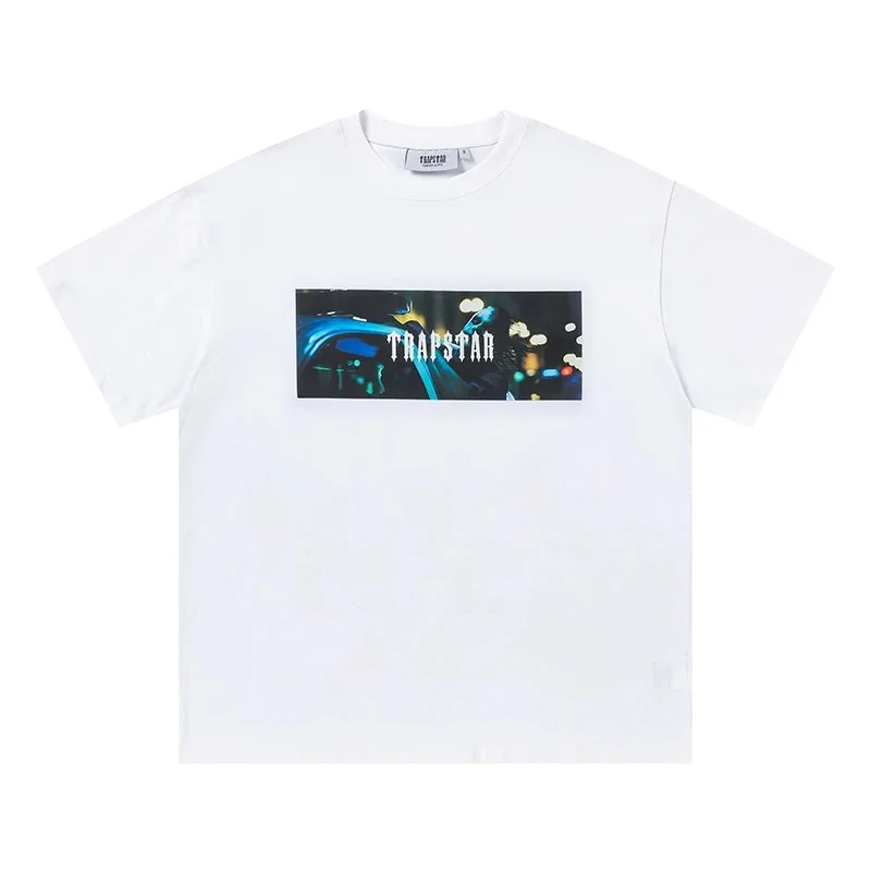 Trapstar Trapstar White 'City Lights' T-Shirt White - 1