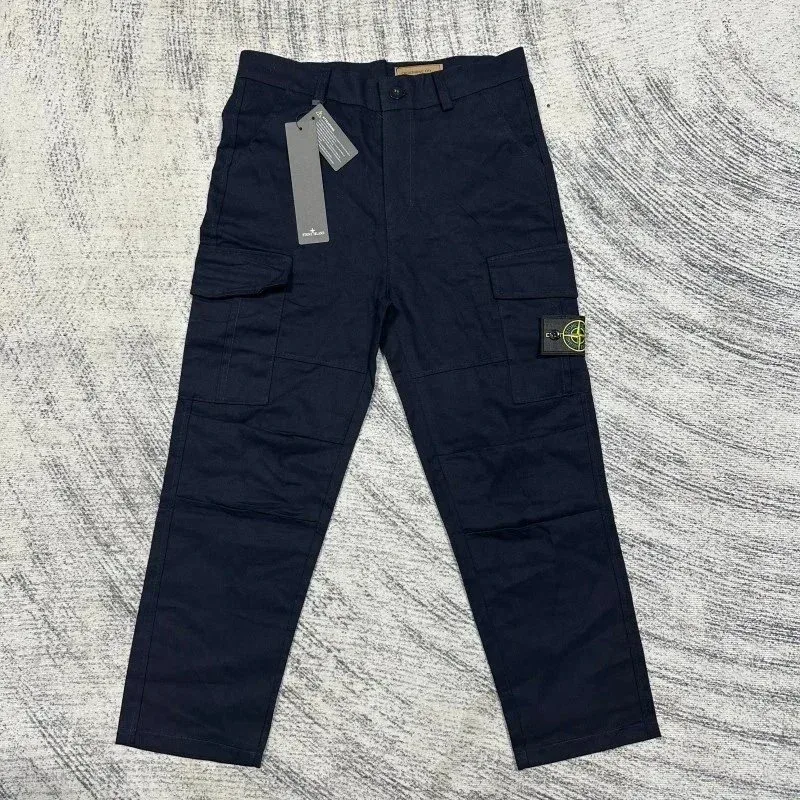 Stone Island 68-15 Navy Cargo Pants
