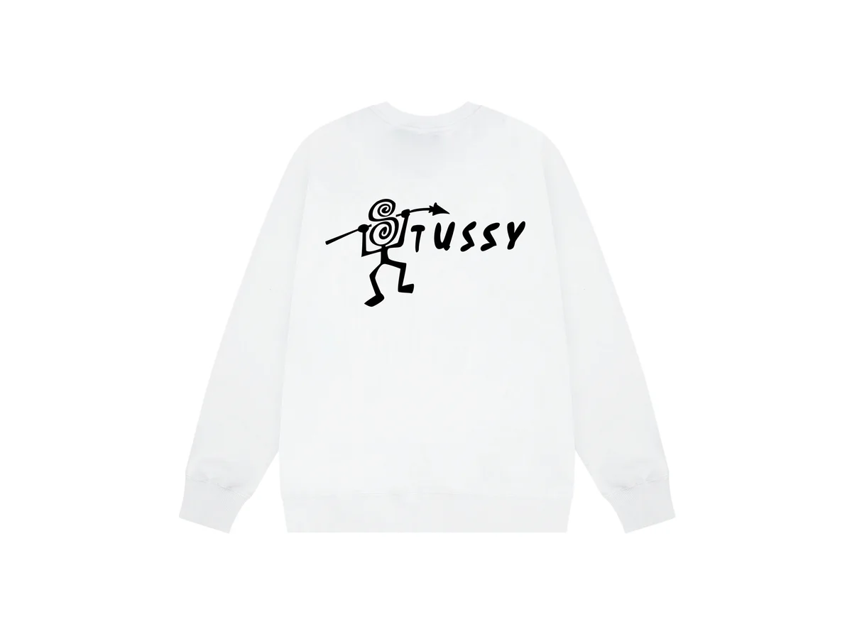 Stussy Stussy Stüssy Basic Logo White Hoodie White - 1