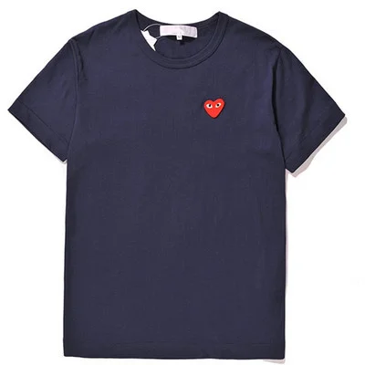 Comme des Garçons Comme des Garçons Play Navy/Red Heart T-Shirt Navy
