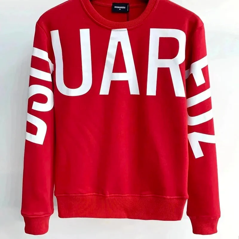 DSQUARED2 DSQUARED2 Square Logo Sweatshirt Red/White Red