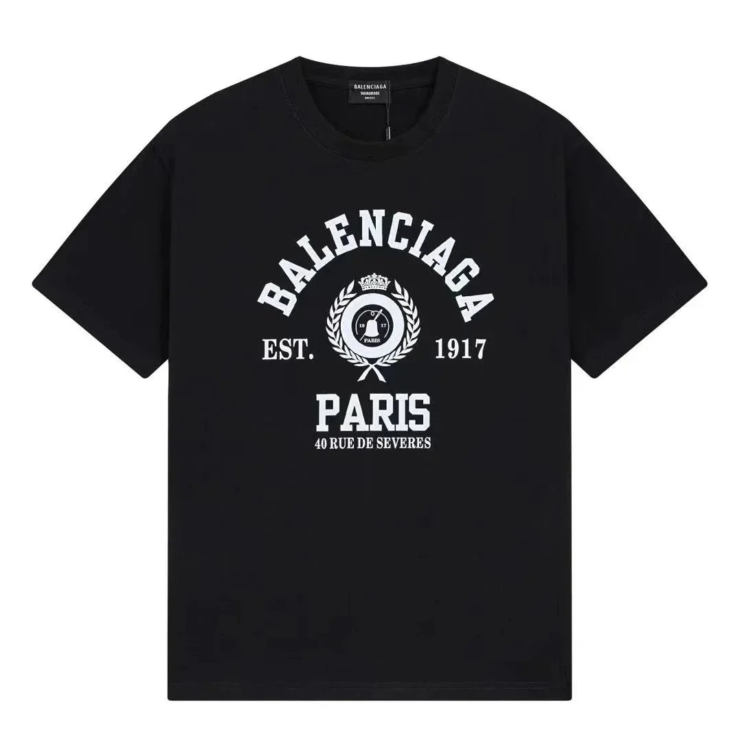 Balenciaga Balenciaga Black/White Arch Logo T-Shirt Black