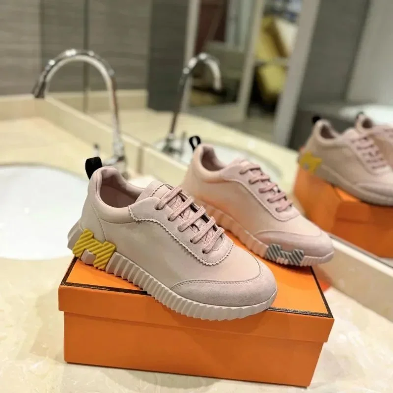 Hermès Hermès Runner Pink/Yellow Sneakers Pink