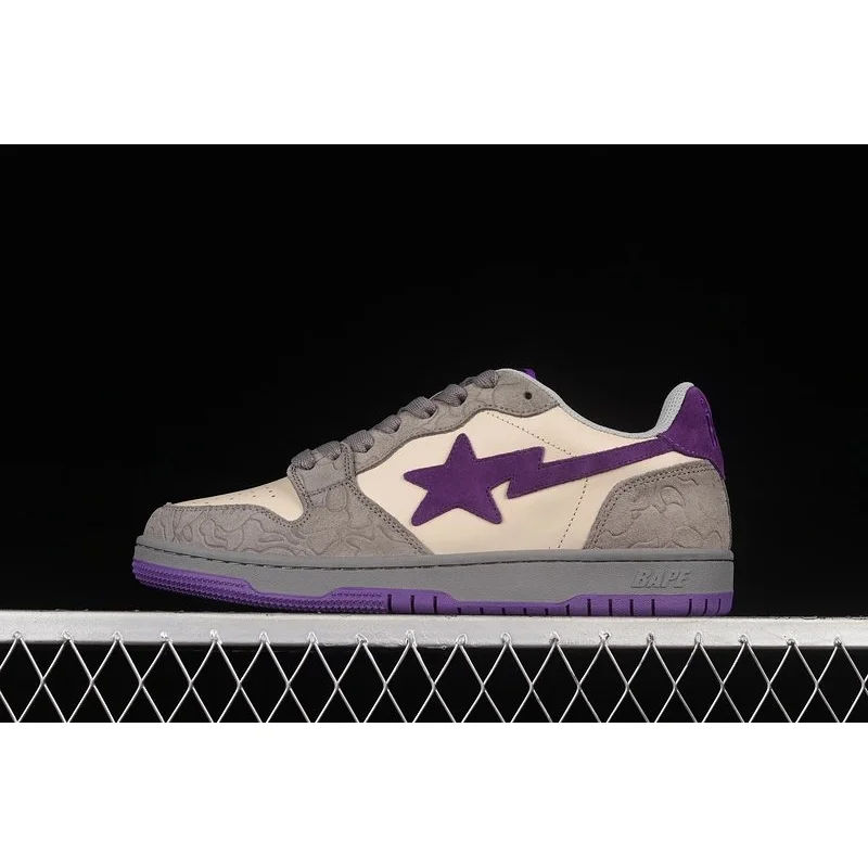 A Bathing Ape A Bathing Ape BAPE STA Purple Star Sneakers Purple - 1