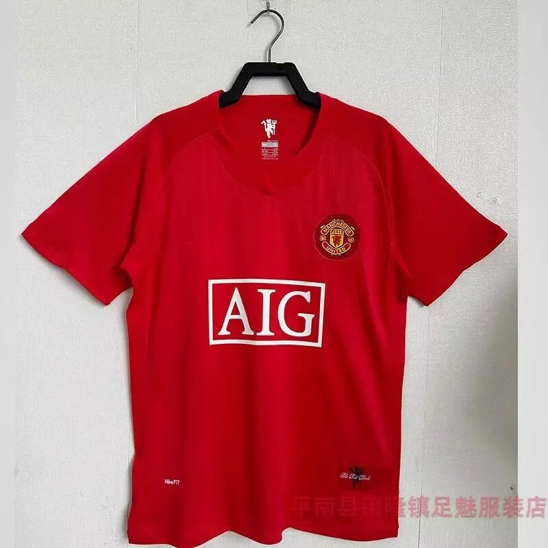 Nike Nike Manchester United Red Home Jersey 0708 Red - 1