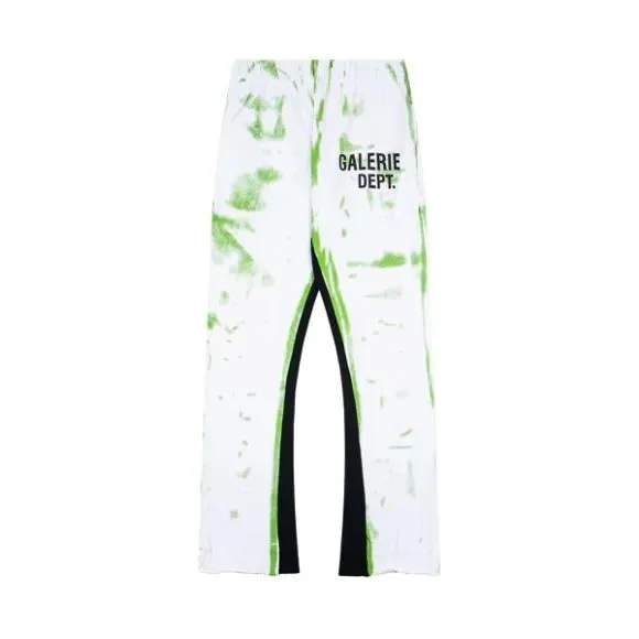 Gallery Dept. Gallery Dept. GALÉRIE DEPT. Tie-Dye Pants White/Green White - 1