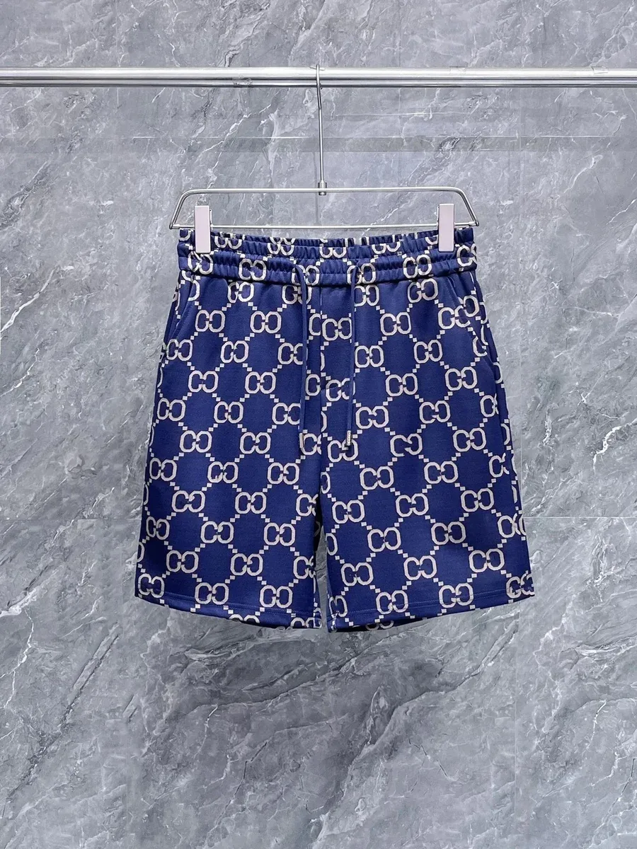 Gucci Gucci GG Monogram Blue Shorts Blue