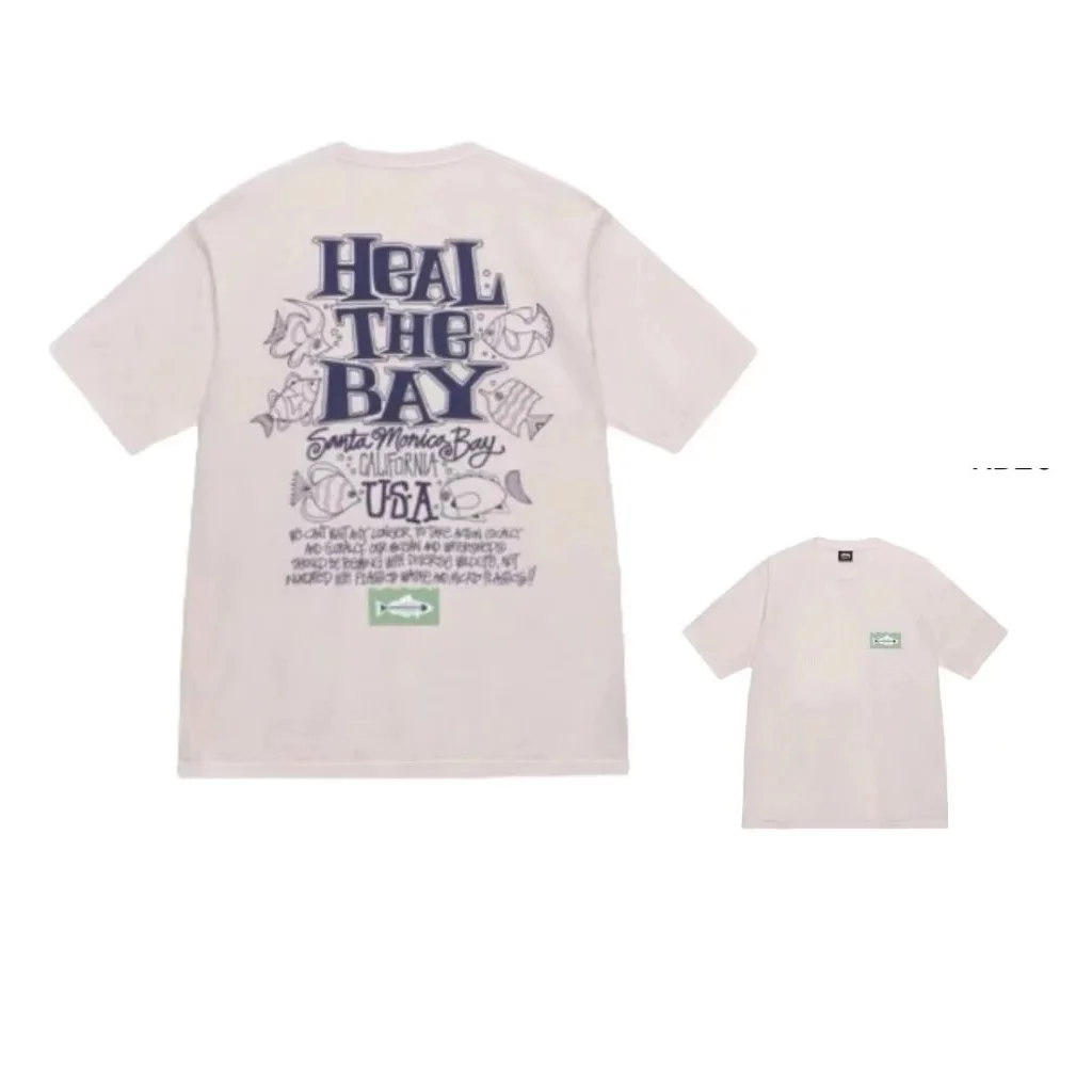 Other Heal the Bay Santa Monica Bay USA T-Shirt White - 1