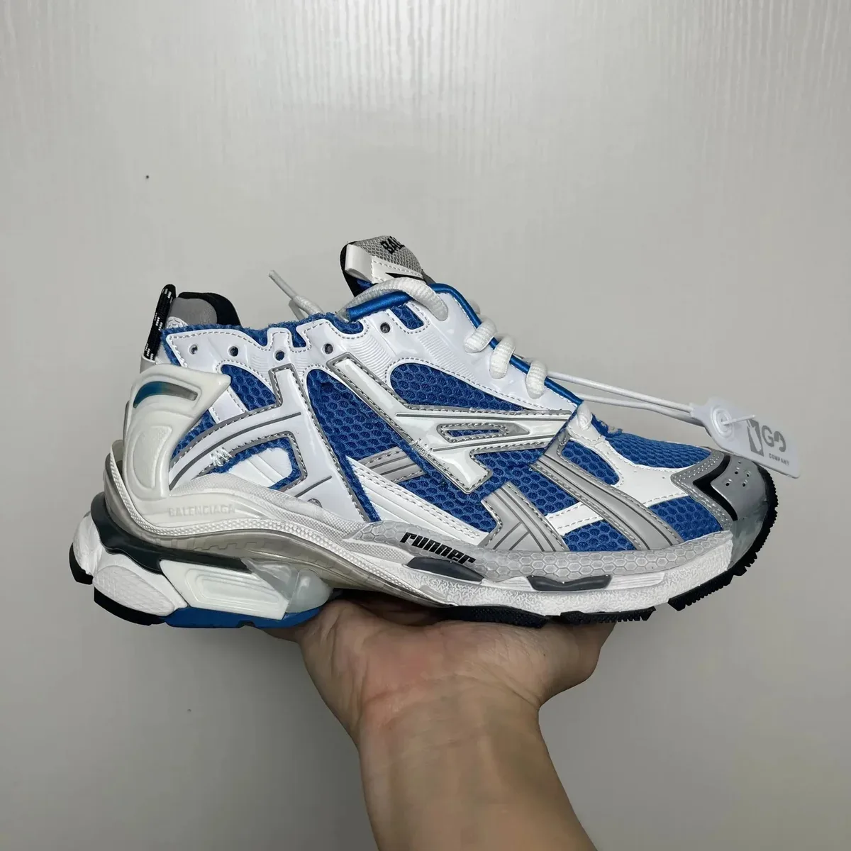 Balenciaga Balenciaga Triple S Blue/White Sneakers Blue
