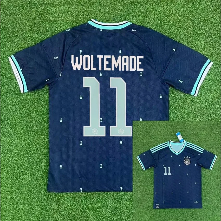 Adidas Adidas Classic Football Woltemade 11 Away Jersey Navy - 1