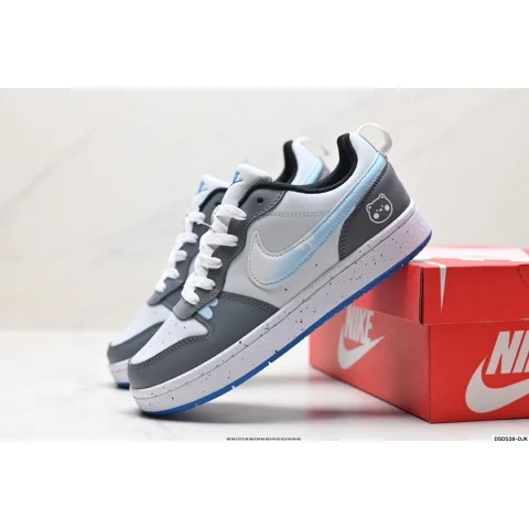 Nike Nike Dunk Low Stussy Sail Grey Light Blue Speckle Sneakers Multicolor
