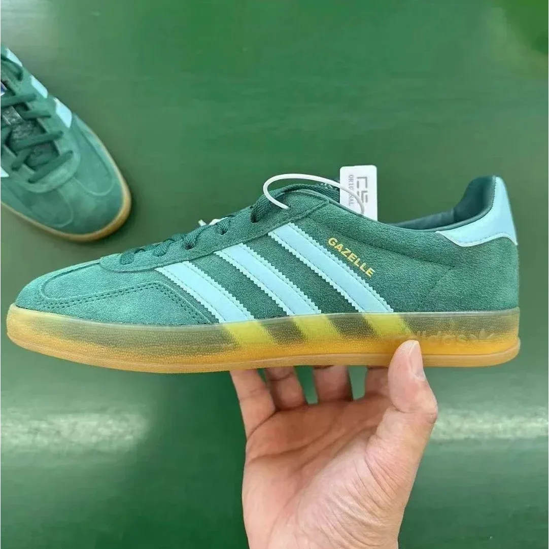Adidas Adidas Gazelle White Green IG9979 Sneakers Green - 1