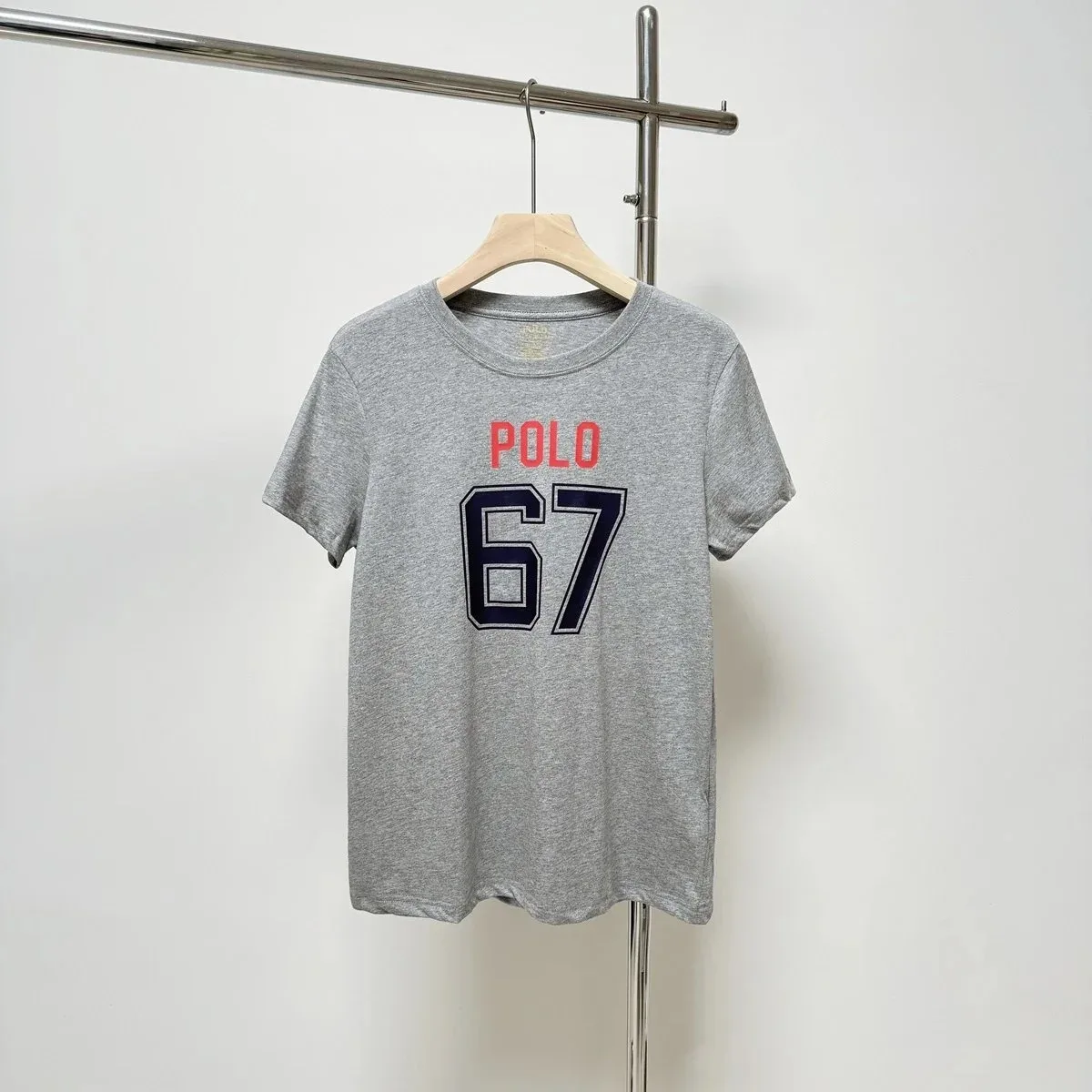 Polo Ralph Lauren Polo Ralph Lauren Classic Logo 67 Grey T-Shirt Grey - 1