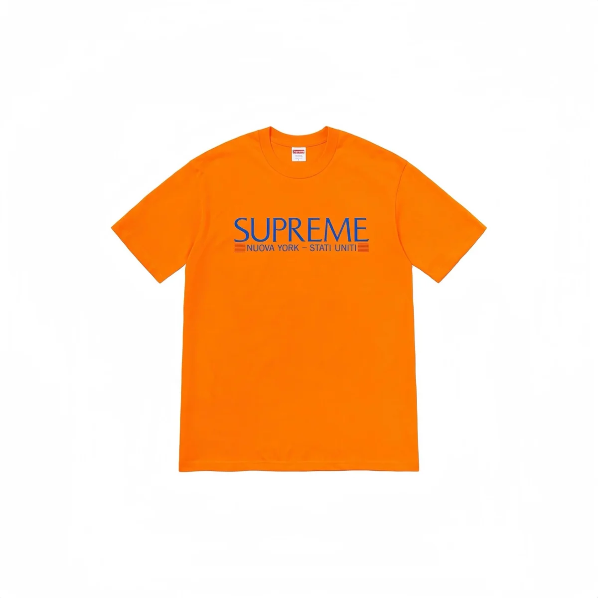Supreme Supreme Orange Nuova York - Stati Uniti T-Shirt Orange - 1