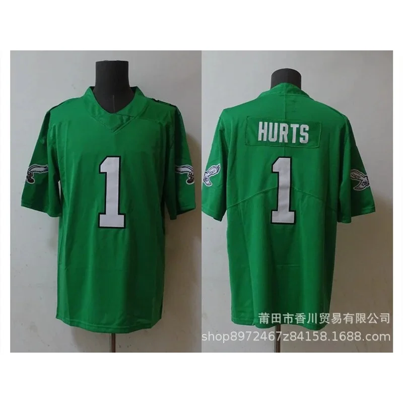 Other Green #1 Hurts Football Jersey Green - 1