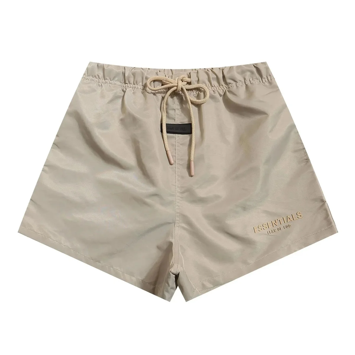 Fear of God Fear of God Essentials Beige Shorts Beige - 1