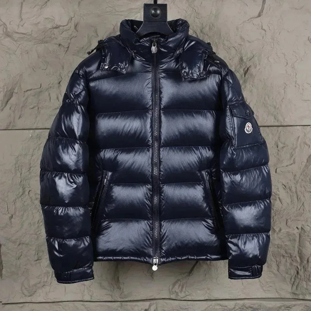 Moncler Moncler Maya Navy Puffer Jacket Navy
