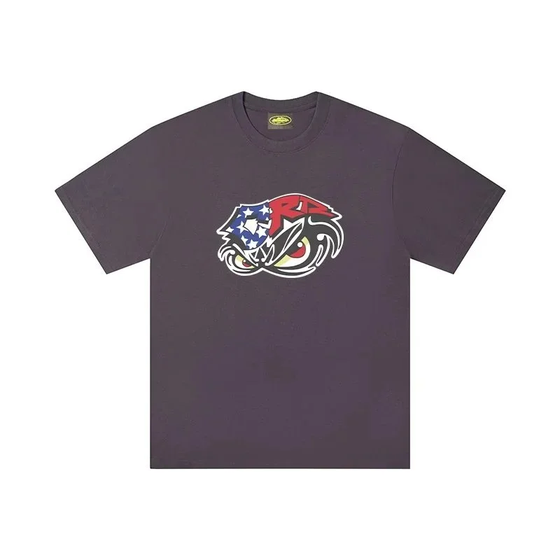 Other Unisex Graphic T-Shirt with Flag Design Grey - 1