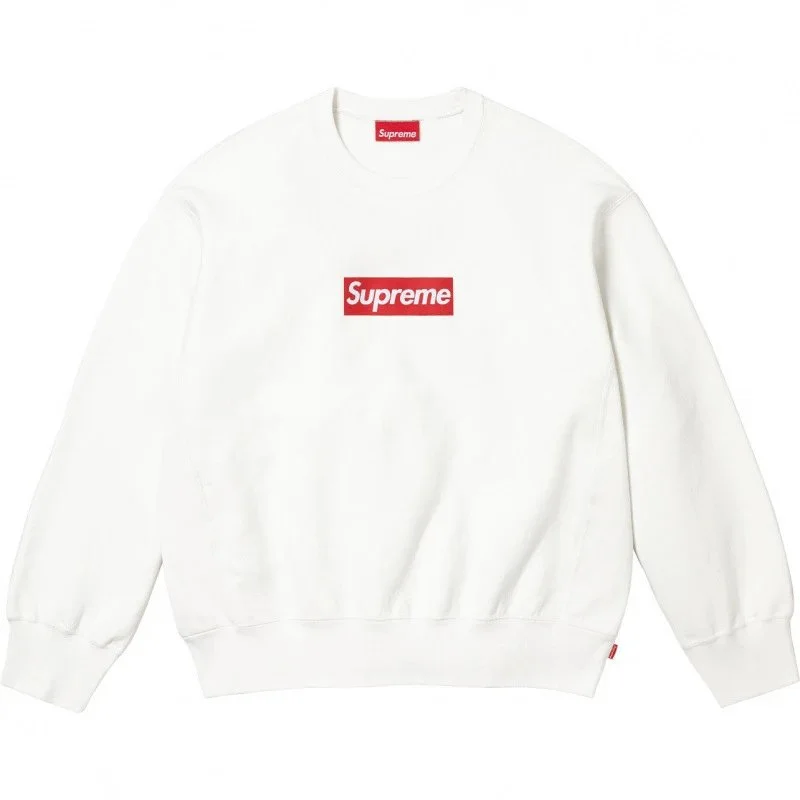 Supreme Supreme Box Logo Crewneck White T-Shirt White - 1