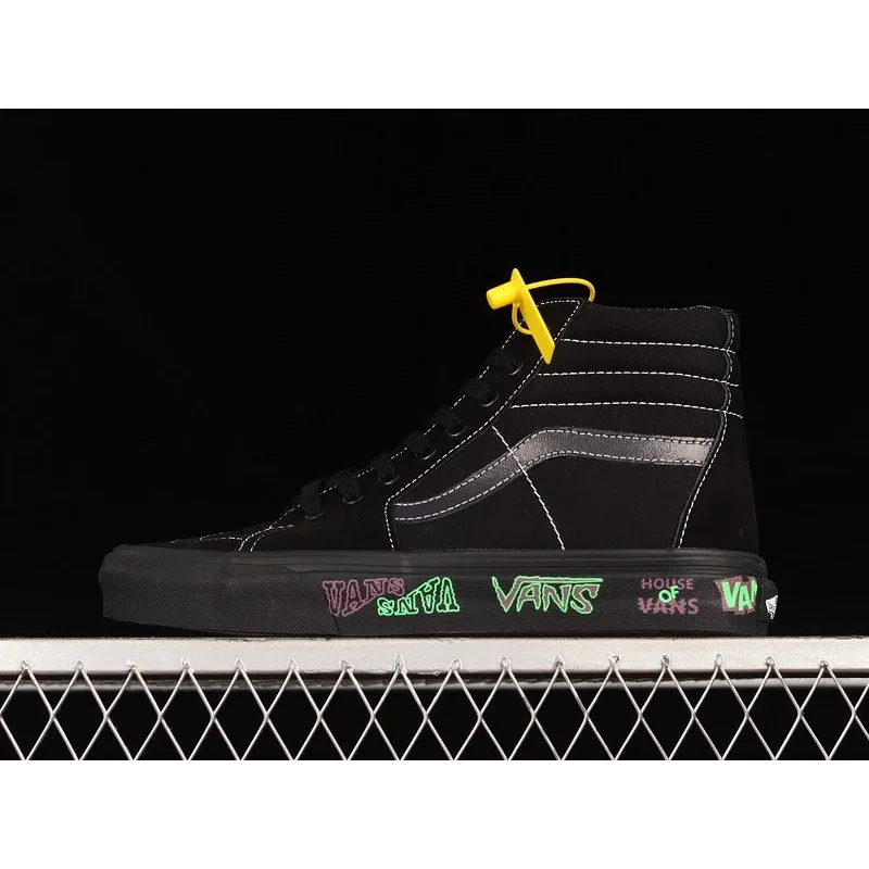 Vans Vans Sk8-Hi Black/White High Top Sneakers Black