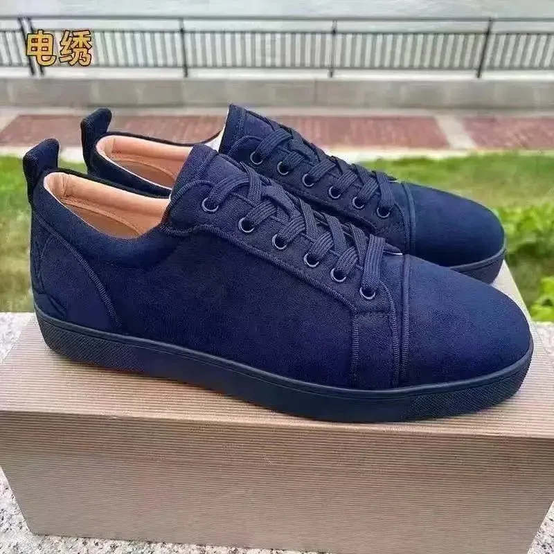 Christian Louboutin Christian Louboutin Loubi Navy Sneakers Navy - 1