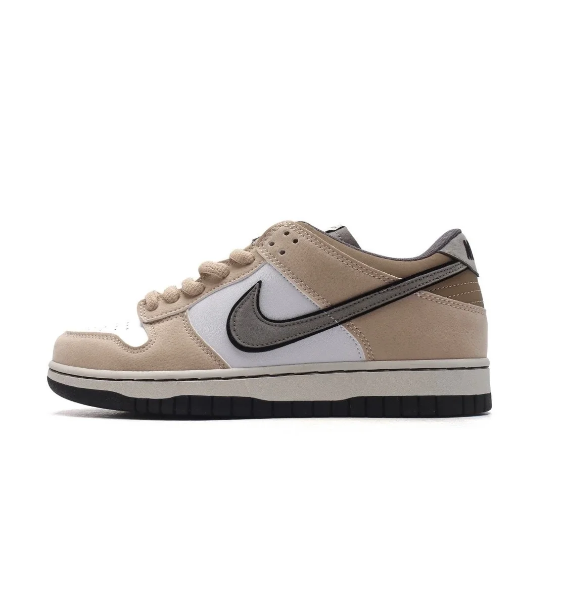 Nike Nike Dunk Low Sail/Black/White Sneakers Beige - 1