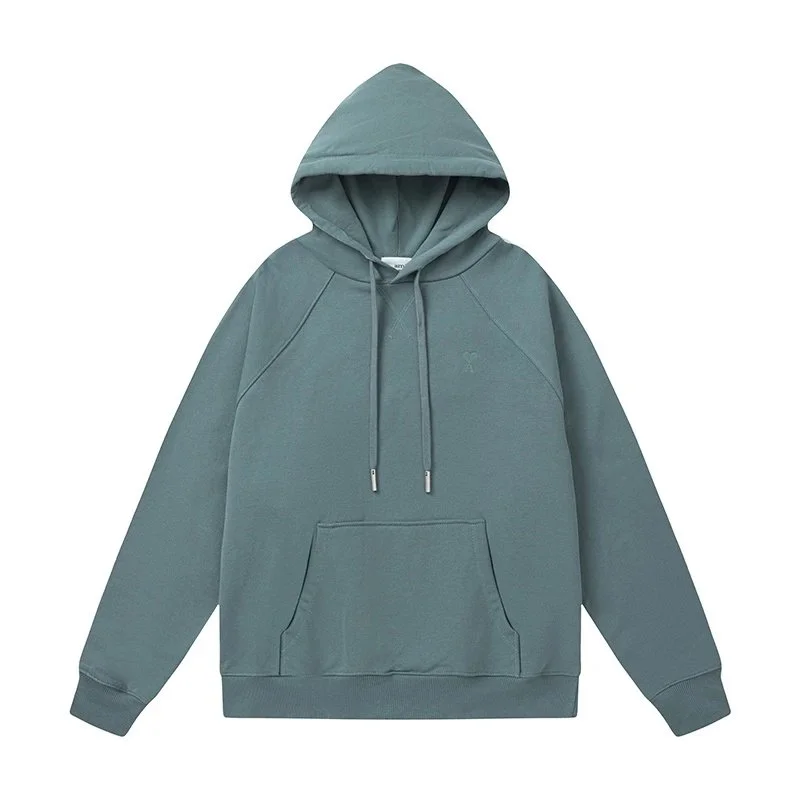 Ami Paris Ami Paris Ami de Coeur Ami-15-03 Sage Green Hoodie Green - 1
