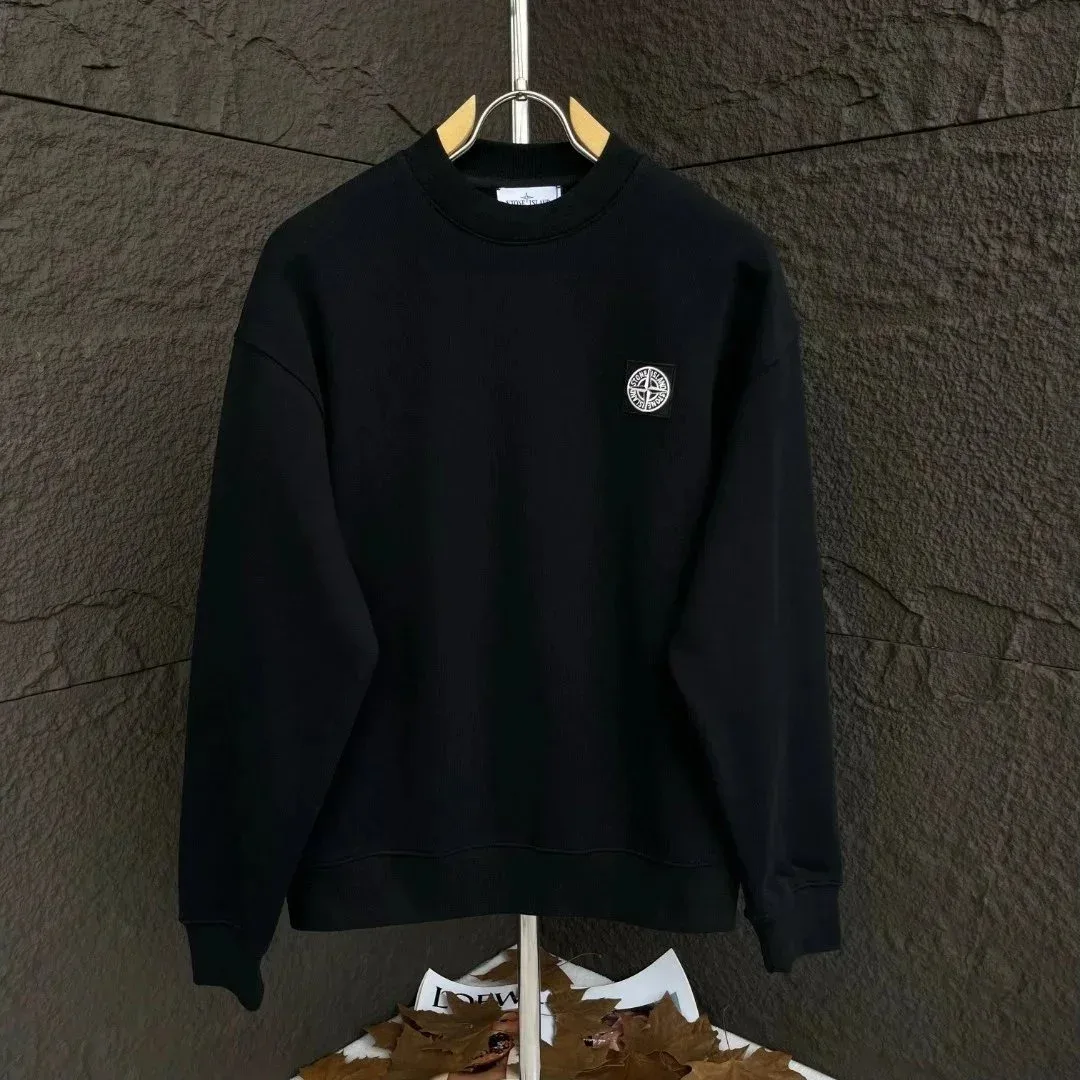 Stone Island Stone Island sto-03 Black Crewneck Sweatshirt Black