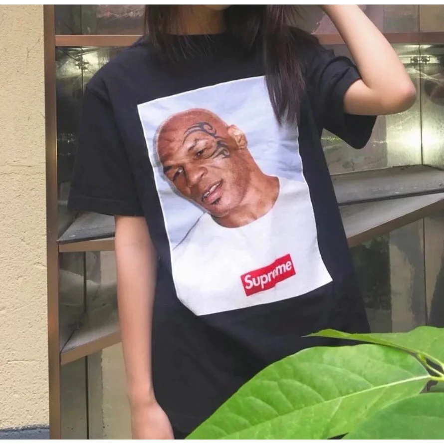 Supreme Supreme Mike Tyson Black T-Shirt Black - 1