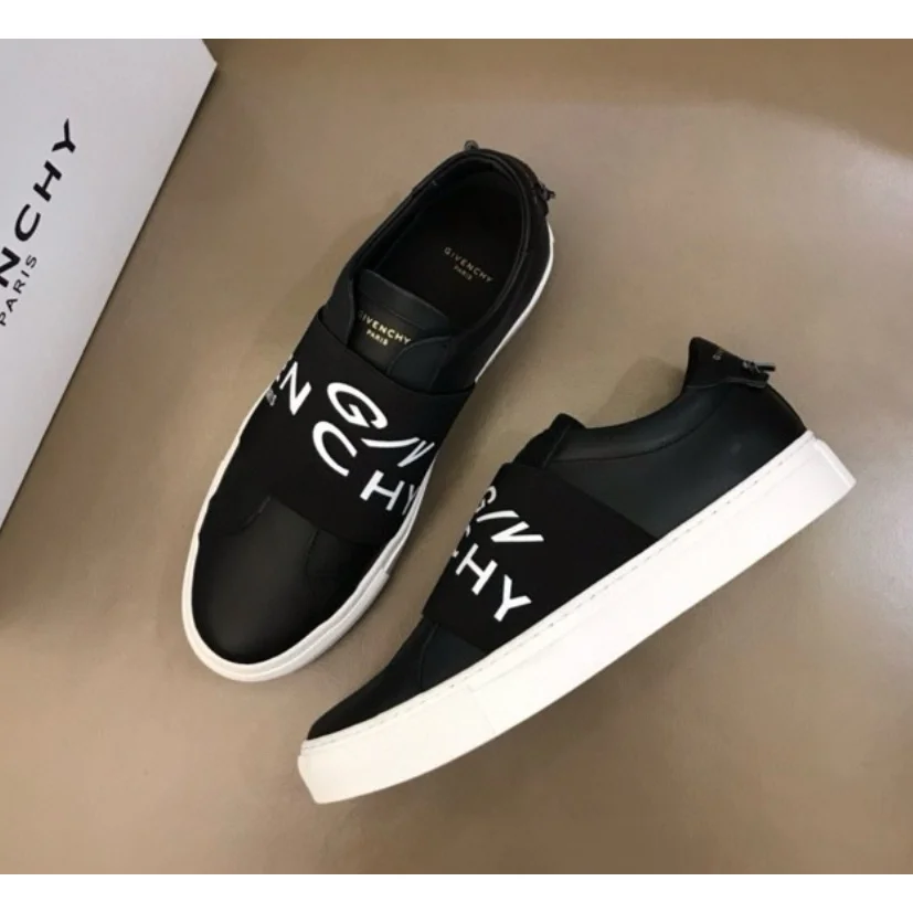 Givenchy Givenchy Givenchy Black Leather Sneakers Black - 1